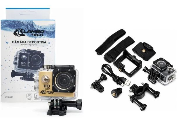 &ua CAMARA DEPORTIVA SUMERGIBLE FULL